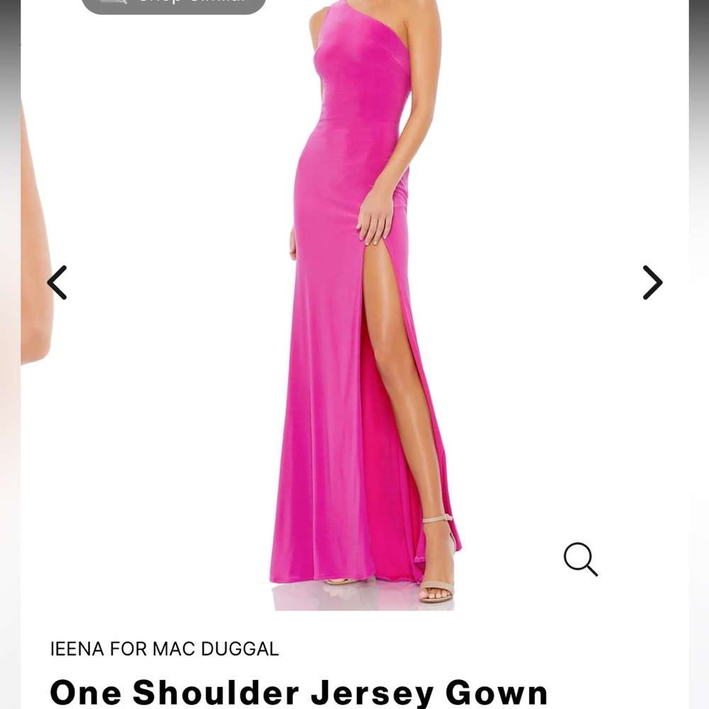 Mac Duggal Pink Prom Dress